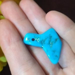 TURQUOISE ? Howlite-?PENDANT